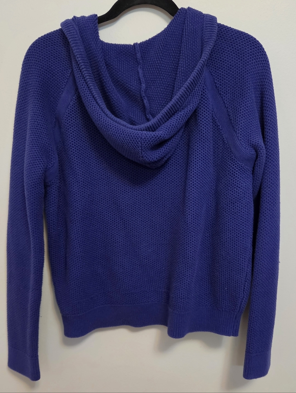 Ralph Lauren Blue Hooded Knit Pullover - Picture 4 of 4